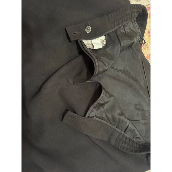 August Max Women Ppus Size Black Pencil Skirt Lined Button Zip Closure Sz 18w - Picture 12 of 12